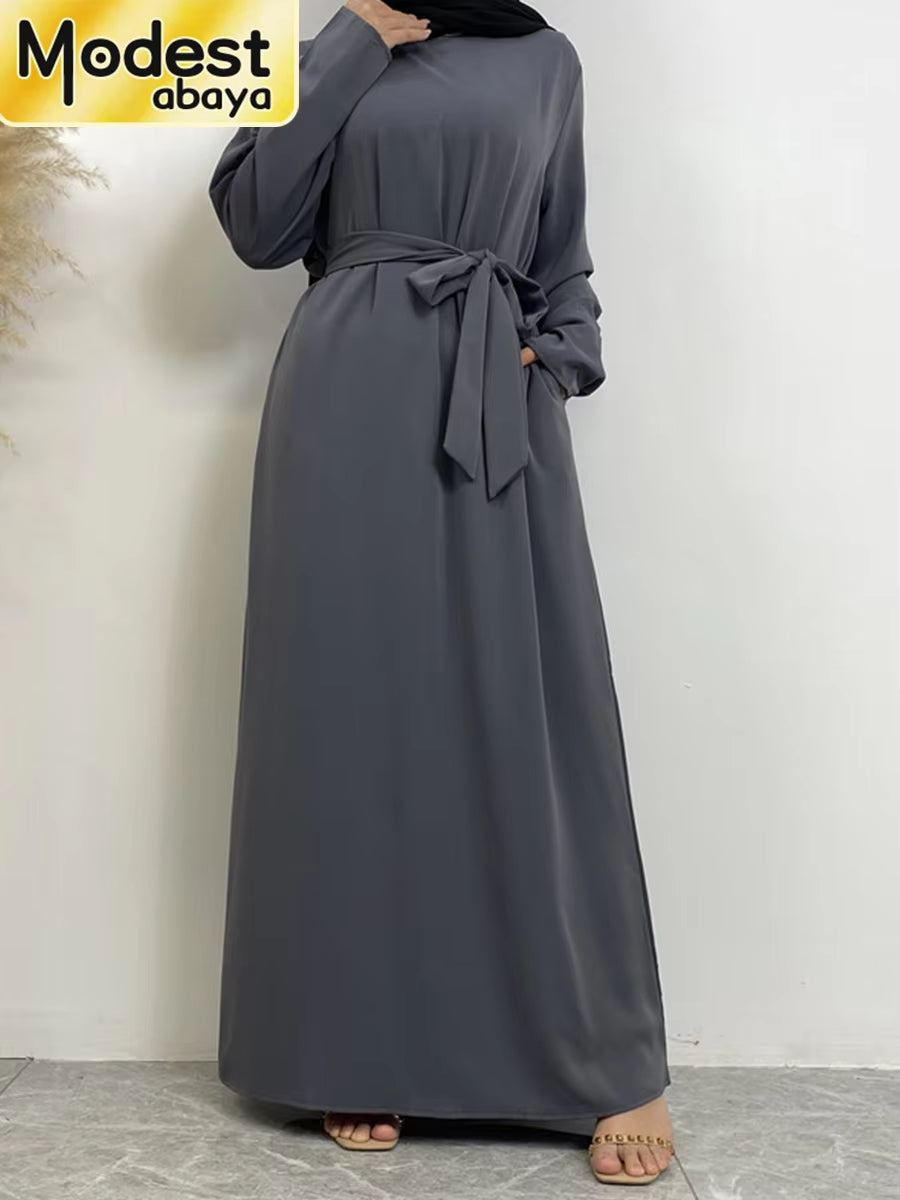 Modest Abaya Ramadan Turkey Kaftan Islamic Clothing Muslim for Women Hijab Dress Robe Femme Musulmane Caftan Marocain Vestidos