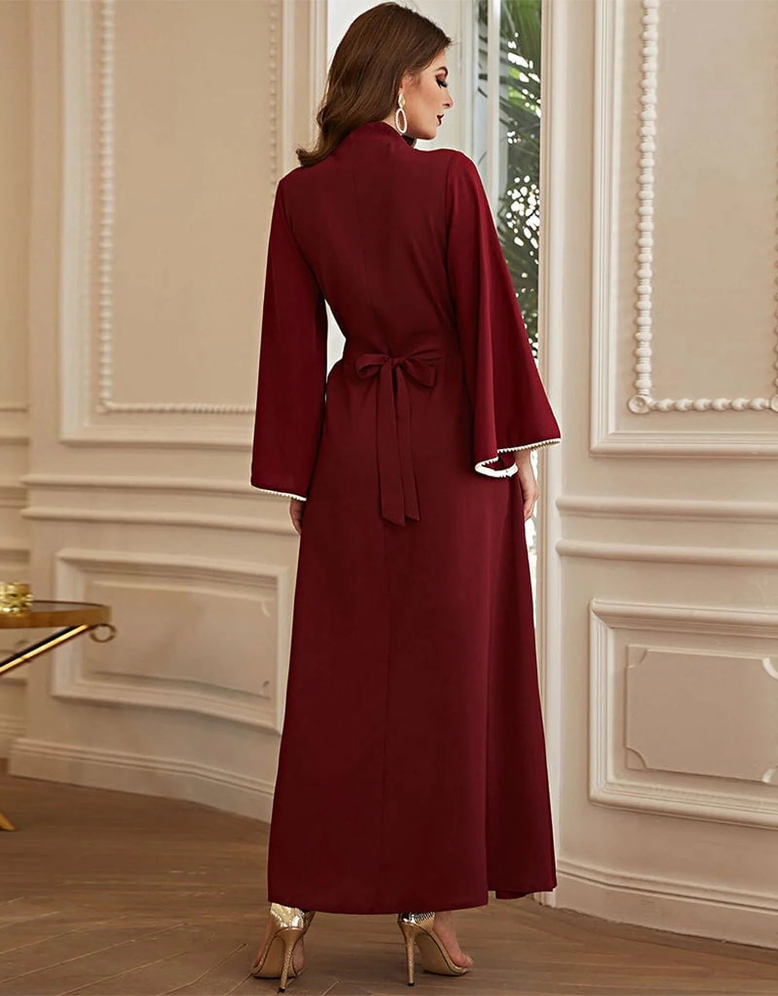 Ramadan Muslim Women Kaftan Abaya Dubai Turkey Dresses
