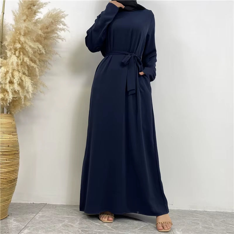 Modest Abaya Ramadan Turkey Kaftan Islamic Clothing Muslim for Women Hijab Dress Robe Femme Musulmane Caftan Marocain Vestidos