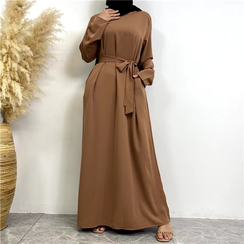 Modest Abaya Ramadan Turkey Kaftan Islamic Clothing Muslim for Women Hijab Dress Robe Femme Musulmane Caftan Marocain Vestidos